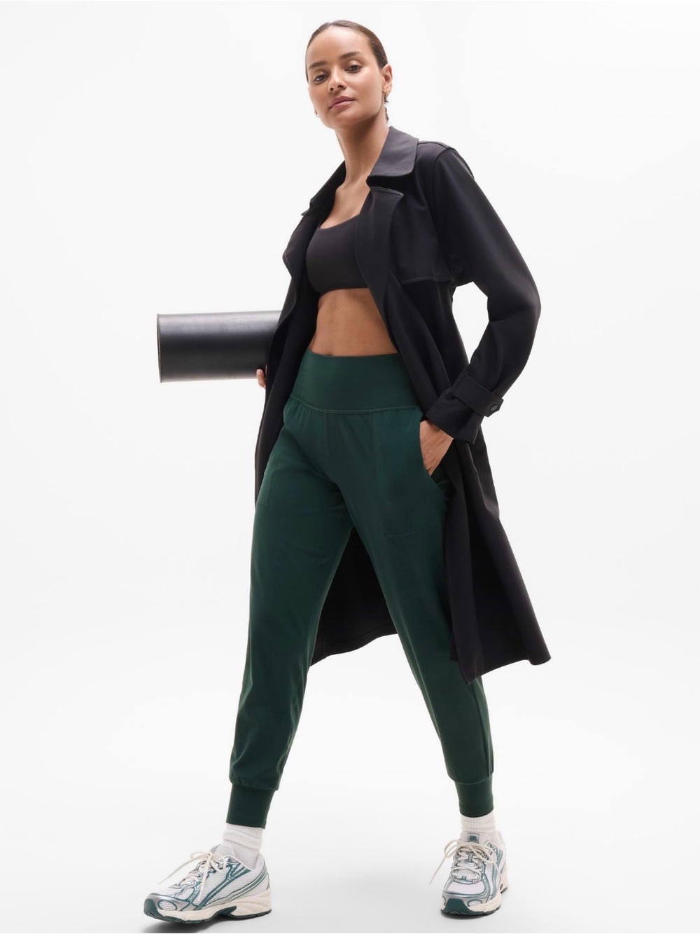 NWT Athleta Salutation Pine Joggers Size XS